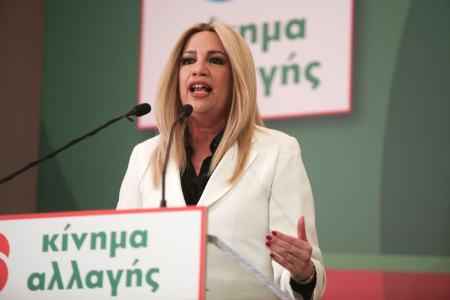 Γεννηματά σε Μητσοτάκη: Ο,τι συμβολίζει η σημαία του ΠΑΣΟΚ πρέπει να το σέβεται