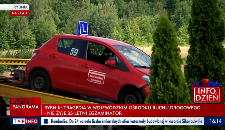 Ηλικιωμένη σκότωσε με το αυτοκίνητο τον εξεταστή της για το δίπλωμα οδήγησης