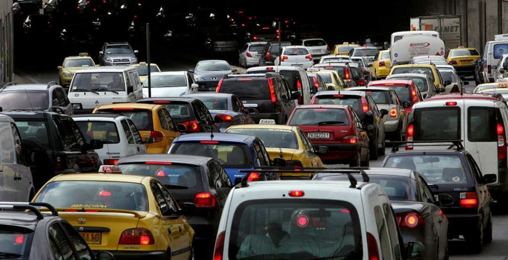 Μποτιλιάρισμα στην Εθνική Οδό Αθηνών – Λαμίας