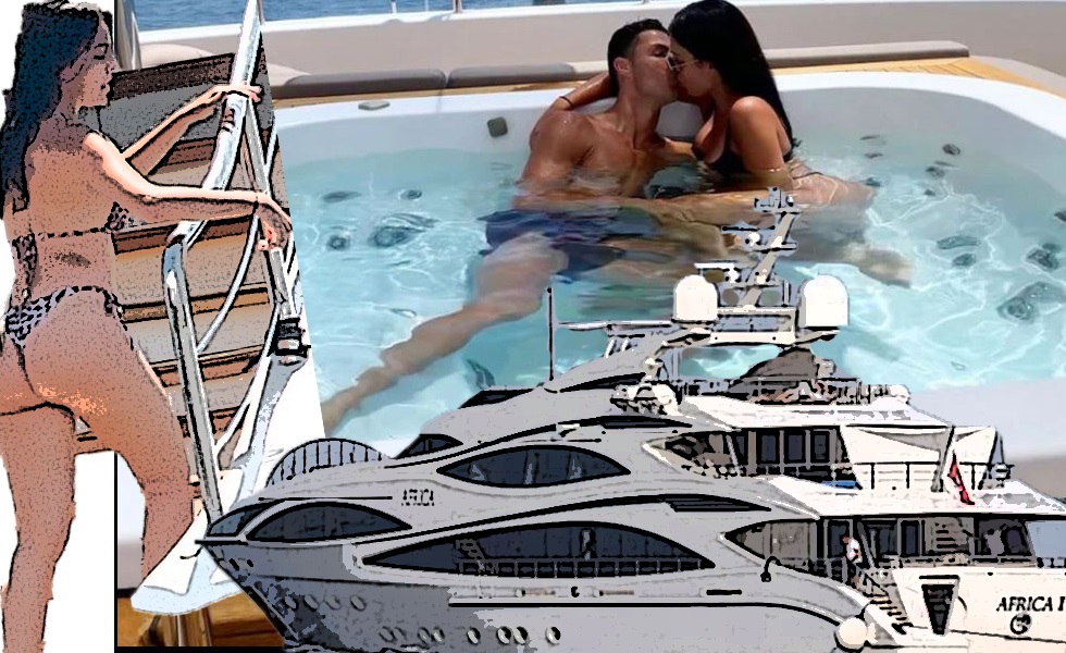 Το πλωτό παλάτι του Κριστιάνο και η επίσκεψη του Σάρι