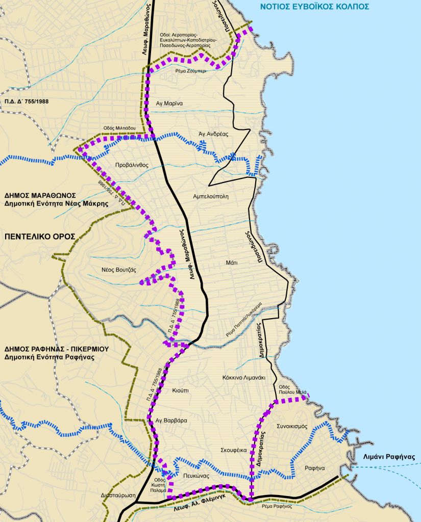 Τι προβλέπει το χωροταξικό για τις πυρόπληκτες περιοχές