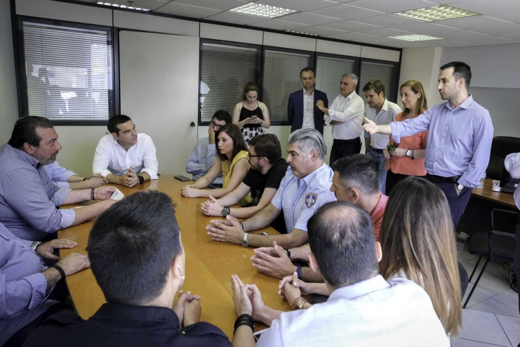 Τσίπρας: Δέσμευση για ενίσχυση της Δημοτικής Αστυνομίας