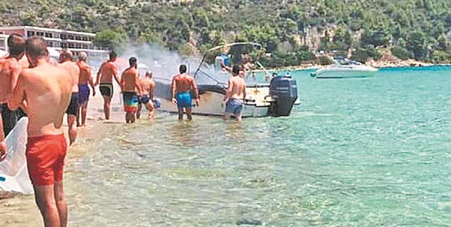 Εκρηξη σε ταχύπλοο σκάφος με τραυματίες