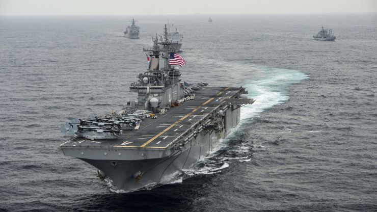Πολεμικό πλοίο των ΗΠΑ κατέρριψε ιρανικό drone στα Στενά του Ορμούζ