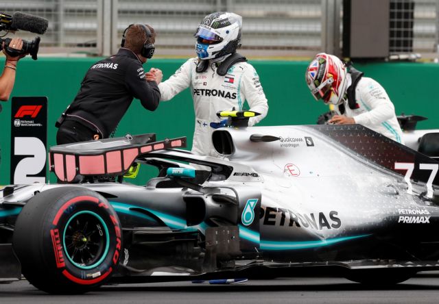 Pole position o Μπότας στην… έδρα του Χάμιλτον