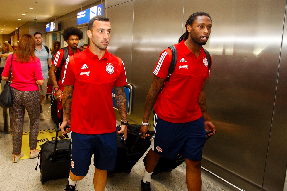 Τα «κλικ» από την επιστροφή του Ολυμπιακού στη βάση του