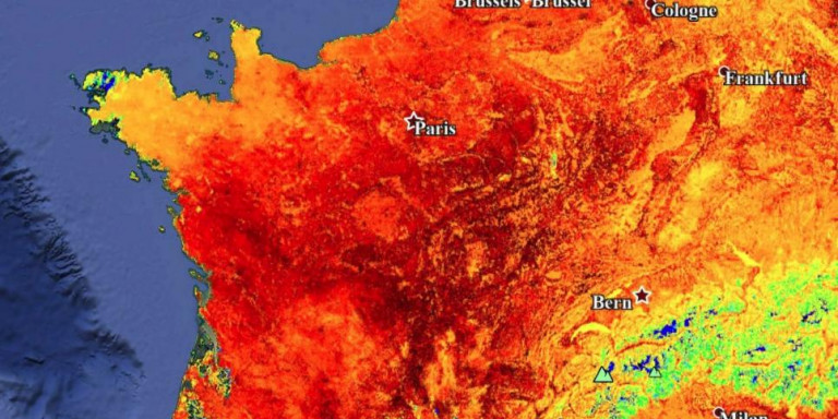 «Λιώνει» η Ευρώπη με ρεκόρ υψηλών θερμοκρασιών