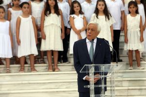 Μήνυμα ενότητας Παυλόπουλου στη γιορτή για την αποκατάσταση της Δημοκρατίας