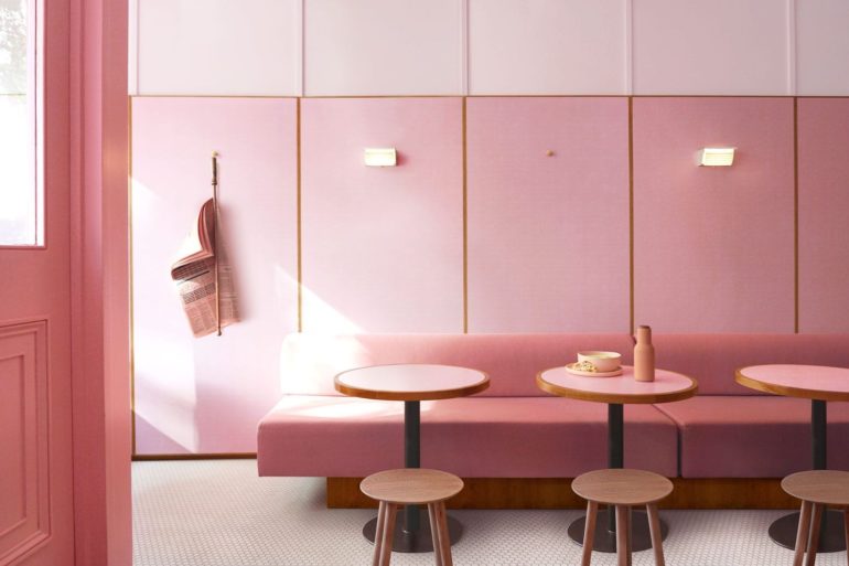 Εστιατόριο στο Λονδίνο: Όλα ροζ!