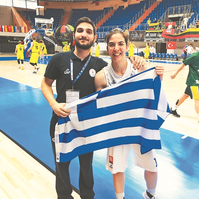 «Μεγάλη μου χαρά να συμμετέχω στην Εθνική»