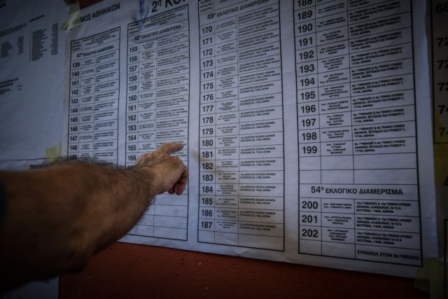 Απόλυτη επικράτηση ΝΔ στις μονοεδρικές