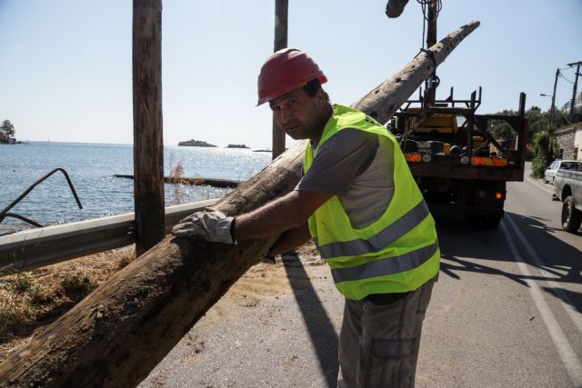 Πόρος: Αποκαθίσται σταδιακά η ηλεκτροδότηση