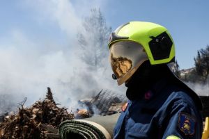 Πυρκαγιά ξέσπασε στη Νέα Κίο Αργολίδας