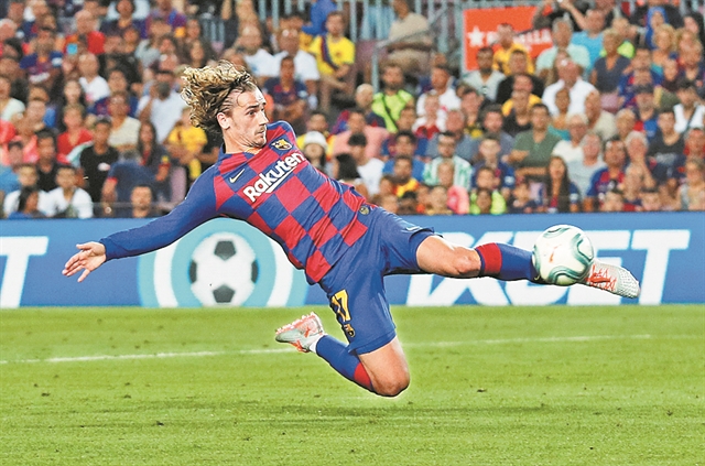 Ο Γκριεζμάν έκανε για τρεις!