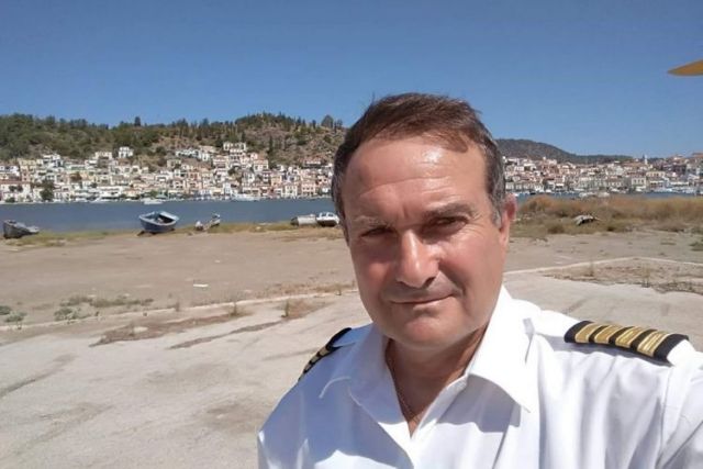 Σε κλίμα οδύνης το τελευταίο αντίο στον πιλότο που σκοτώθηκε στον Πόρο