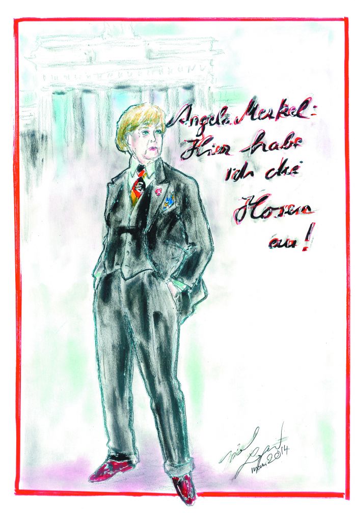 Ο σκιτσογράφος Καρλ Λάγκερφελντ