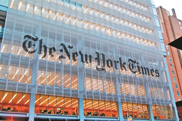 Σάλος για το πρωτοσέλιδο ατόπημα των «New York Times»