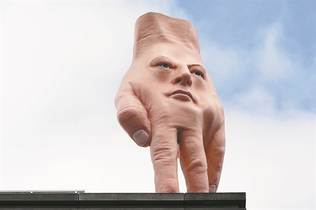 Το γλυπτό που διχάζει το Γουέλινγκτον