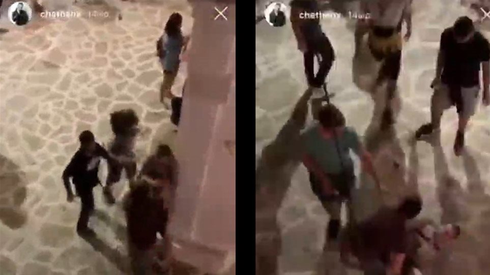 Ο γιος του Τομ Χανκς κατέγραψε άγριο ξυλοδαρμό στην Αντίπαρο