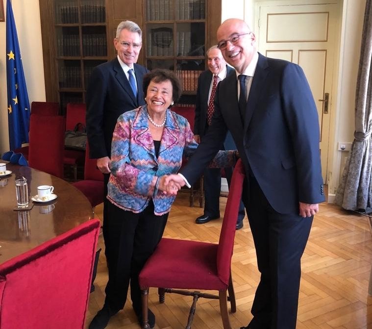 Δένδιας: Κοινή αντίληψη Ελλάδας-ΗΠΑ για τη Νοτιοανατολική Μεσόγειο