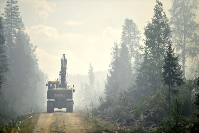Φωτιές στη νότια Γαλλία: Πεντακόσιοι πυροσβέστες στη μάχη με τις φλόγες