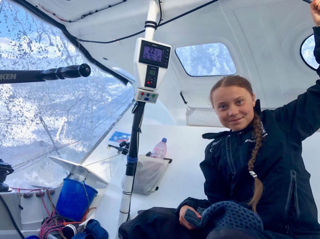 Η Γκρέτα στη Νέα Υόρκη και οι ακτιβιστές του Χίθροου