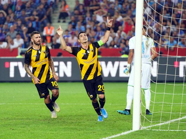 Άγγιξε το θαύμα η ΑΕΚ, διπλό στην Τραπεζούντα (0-2)