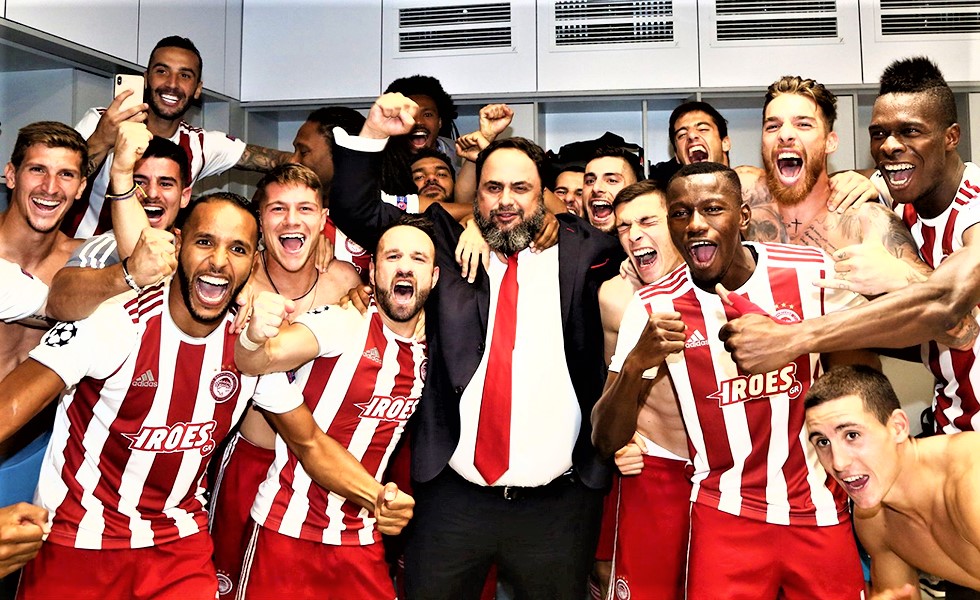 Ολυμπιακός : Η ομιλία του Βαγγέλη Μαρινάκη στο Κράσνονταρ (vid)