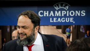 Ολυμπιακός: Πάρτι στα αποδυτήρια παρουσία Βαγγέλη Μαρινάκη