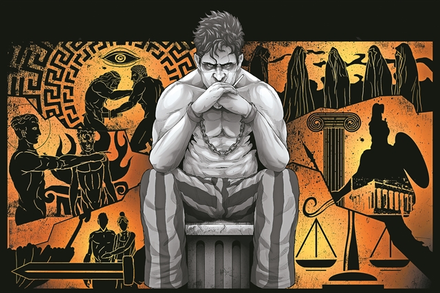 22 κόμικ ματιές στην «Ορέστεια»