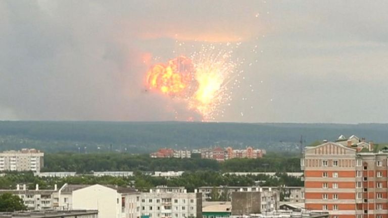 Ρωσία: Εκρηξη σε στρατιωτική βάση με δύο νεκρούς και έξι τραυματίες