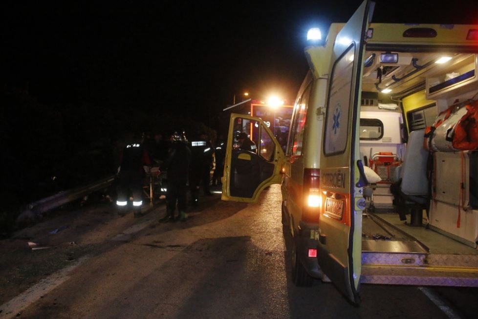Σοβαρό τροχαίο στη Θεσσαλονίκη με μία νεκρή και τρεις τραυματίες