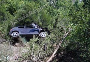 Απίστευτο τροχαίο με 90χρονο που έπεσε σε γκρεμό και βγήκε ζωντανός