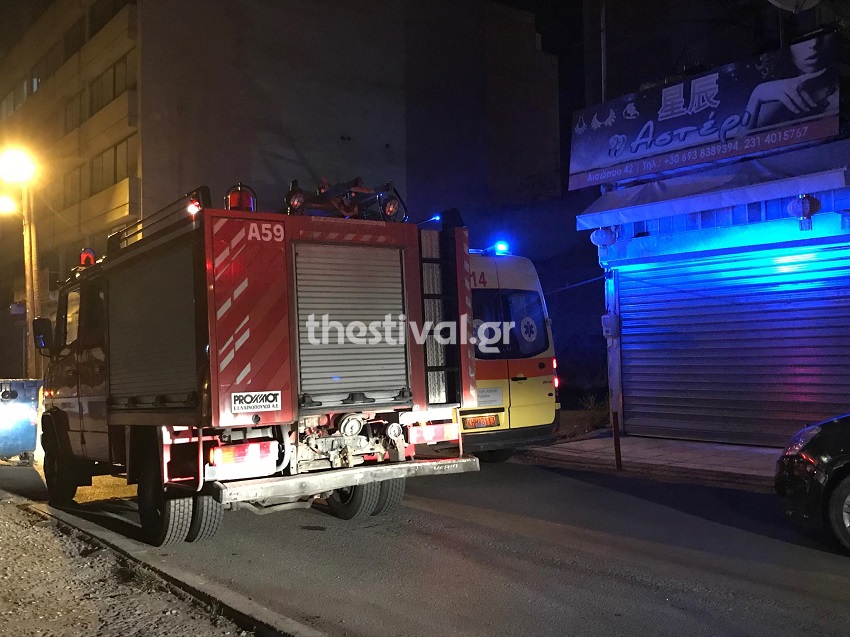 Θεσσαλονίκη: Πτώση γυναίκας σε φωταγωγό