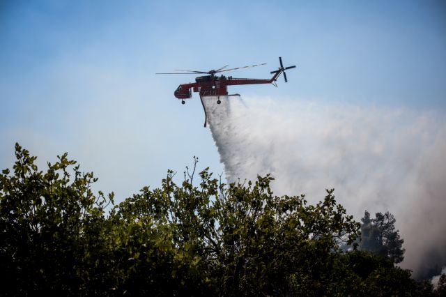 Πυρκαγιά σε περιοχή Natura στην Κέρκυρα
