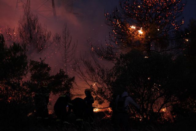 Δήμαρχος Διρφύων – Μεσσαπίων: Η φωτιά ξεκίνησε τη νύχτα σε σημείο εύκολα προσβάσιμο