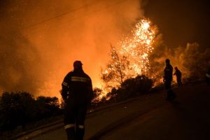Φωτιά στην Εύβοια: Η πρώτη δορυφορική φωτογραφία από το Copernicus