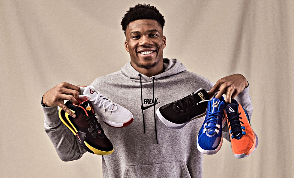 Ο Αντετοκούνμπο χτυπάει κορυφή και στις πωλήσεις αθλητικών πάπουτσιών