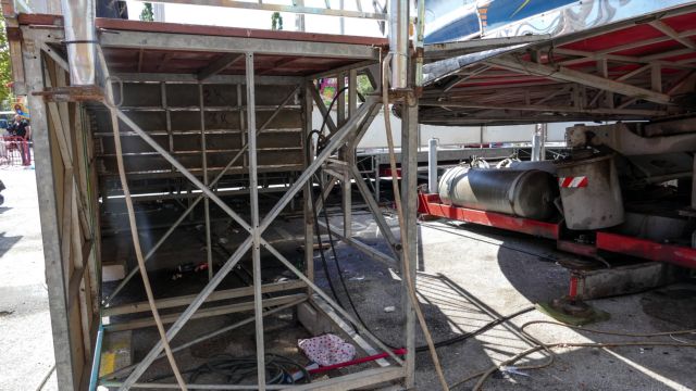 Οκτώ φορές μεγαλύτερη η ισχύς του «χαλιού» στο λούνα παρκ στον Αλμυρό