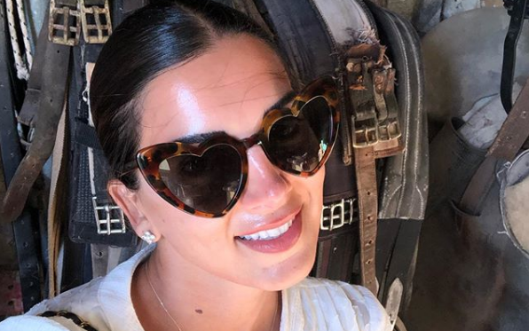 Η Σταματίνα Τσιμτσιλή για την πρώτη ημέρα της κόρης της στο σχολείο