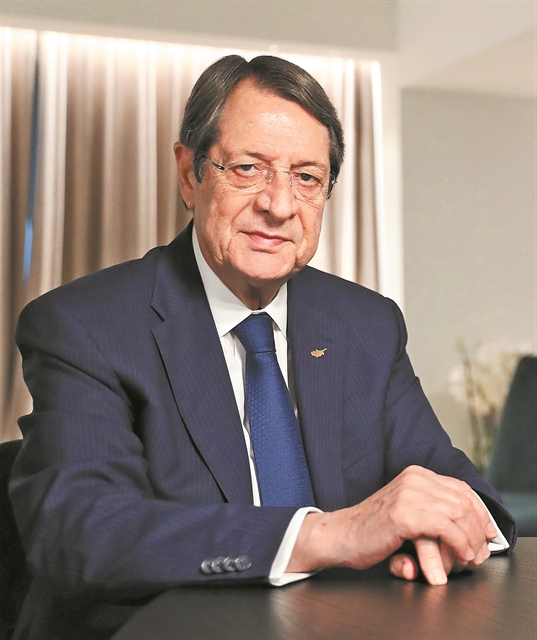 Νίκος Αναστασιάδης: «Καμία συζήτηση υπό τις απειλές των τουρκικών κανονιών»