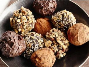 Τρουφάκια σοκολάτας