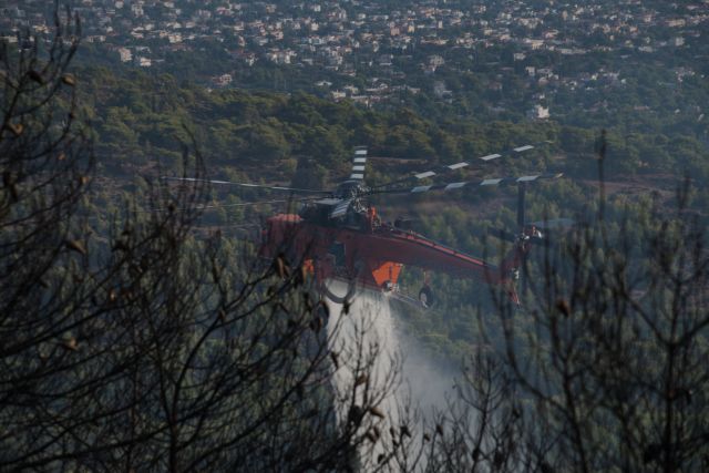 Φωτιά στη Νέα Μάκρη: «Είναι καθαρά εμπρησμός» λέει ο επικεφαλής Πυροσβεστικής