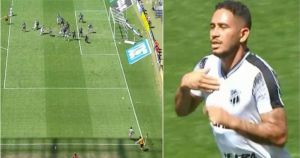 Γκολάρα με απευθείας εκτέλεση κόρνερ στη Βραζιλία