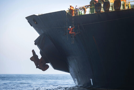 Το ιρανικό δεξαμενόπλοιο εντοπίστηκε στα ανοιχτά του συριακού λιμένα Ταρτούς