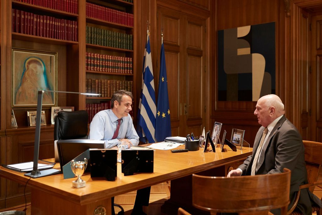 Συνάντηση Μητσοτάκη – Ζερεφού: H Ελλάδα με πρόταση για την κλιματική αλλαγή