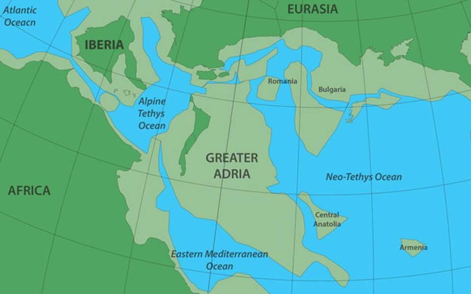 Αδρία: Η πραγματική «Χαμένη Ατλαντίδα» είναι θαμμένη κάτω από τη Ν. Ευρώπη και τη Μεσόγειο