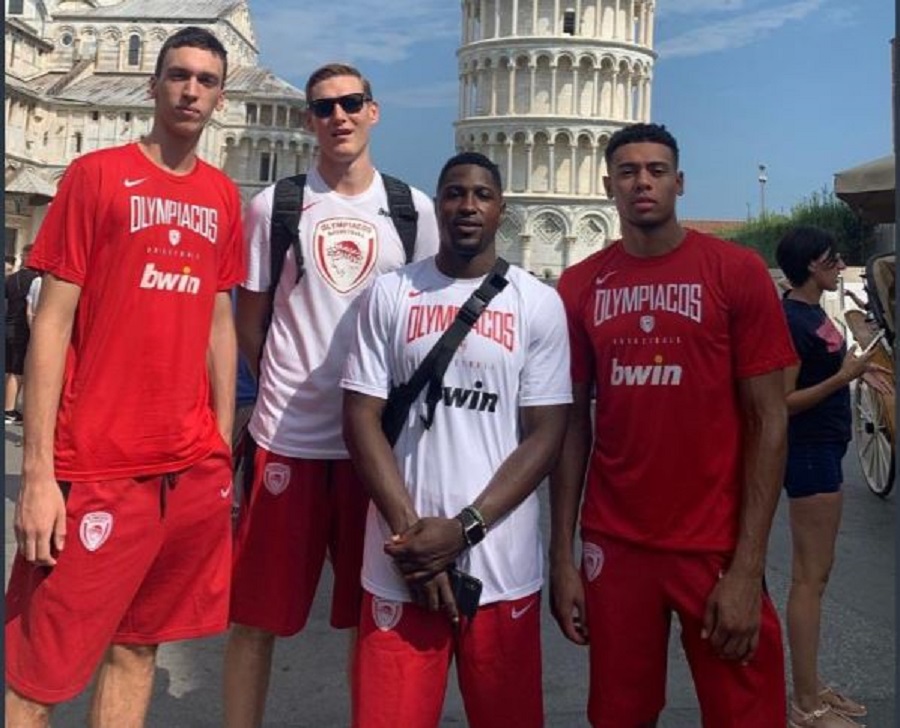 Βόλτα στην Πίζα για τους μπασκετμπολίστες του Ολυμπιακού