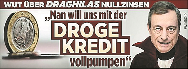 «Κόμης Ντράγκουλας» ο Ντράγκι για τους Γερμανούς
