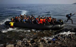 Περιορισμένες οι προσφυγικές ροές στο Αιγαίο λόγω θυελλωδών ανέμων